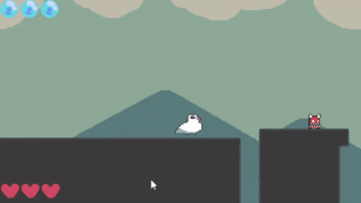 animation of plaing mini-game